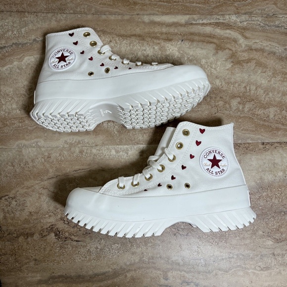 Converse Chuck Taylor All Star Lugged 2.0 Platform High 'Valentine's Day - Picture 4 of 5